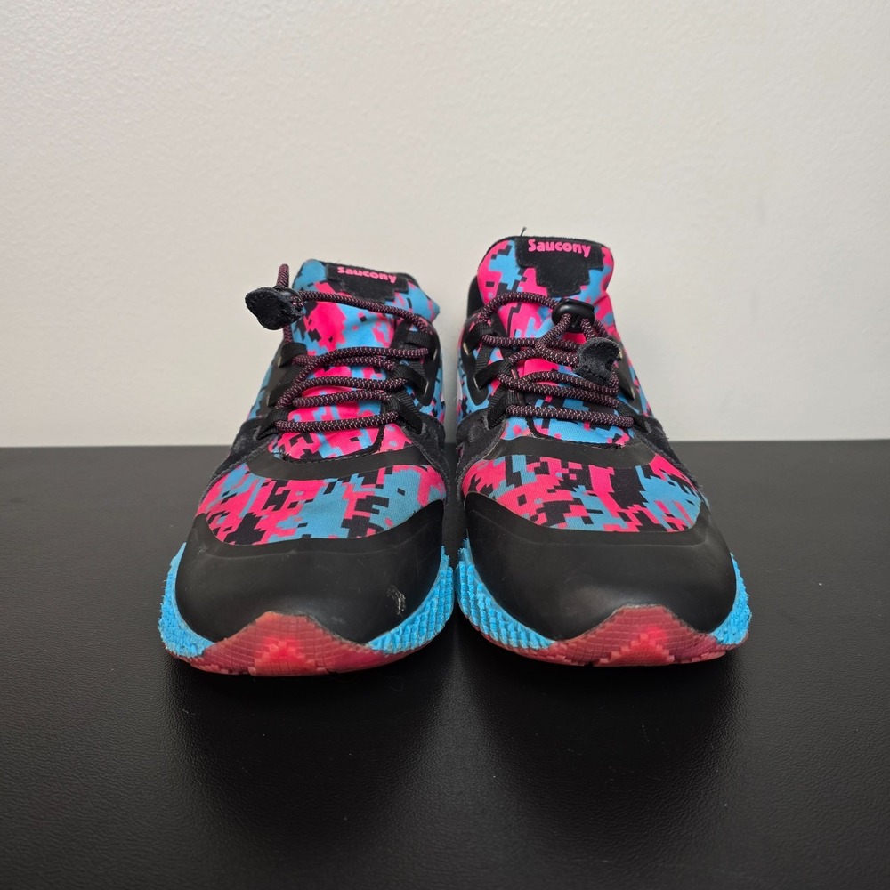 Saucony Shoes Womens 7 Black Pink S‎ Voxel 9000 Performance Running Gym Sneakers - Picture 3 of 10